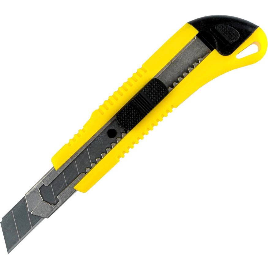 Нож Сталь универсальный с сегментированным лезвием 18 мм (64445) - фото 1
