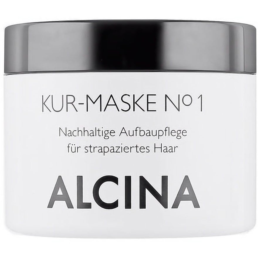 Лікувальна маска Alcina Kur-Maske No.1, для фарбованого волосся, 200 мл - фото 1