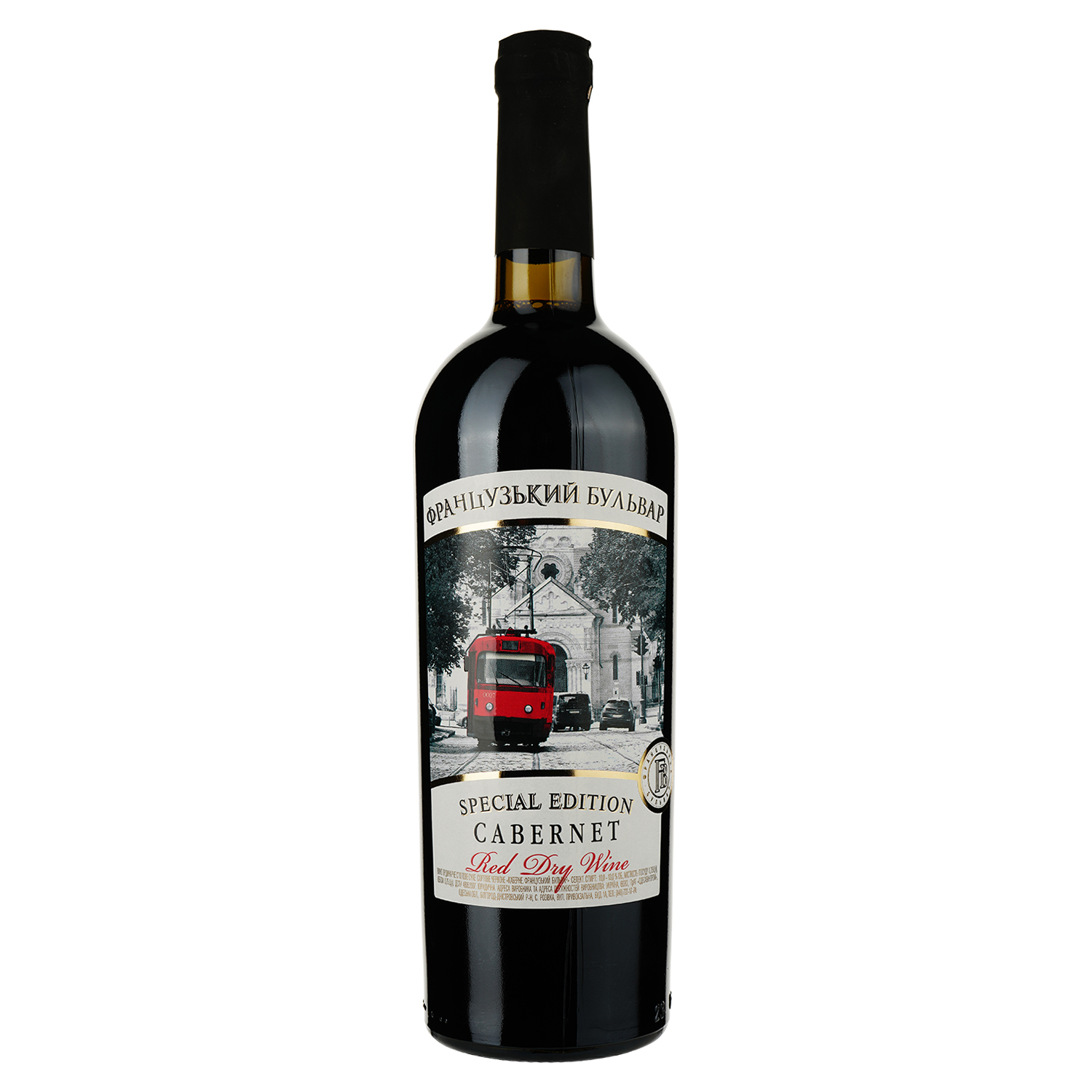 Вино Французький Бульвар Special Edition Cabernet, червоне, сухе, 0,75 л (518715) - фото 1