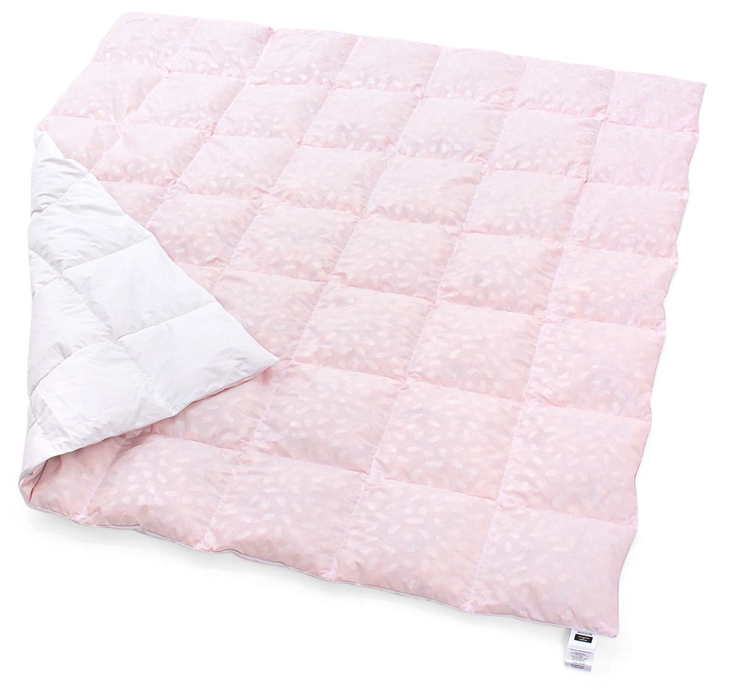 Одеяло пуховое MirSon Karmen №1838 Bio-Pink, 90% пух, двуспальное, 205x172, розовое (2200003013504) - фото 2