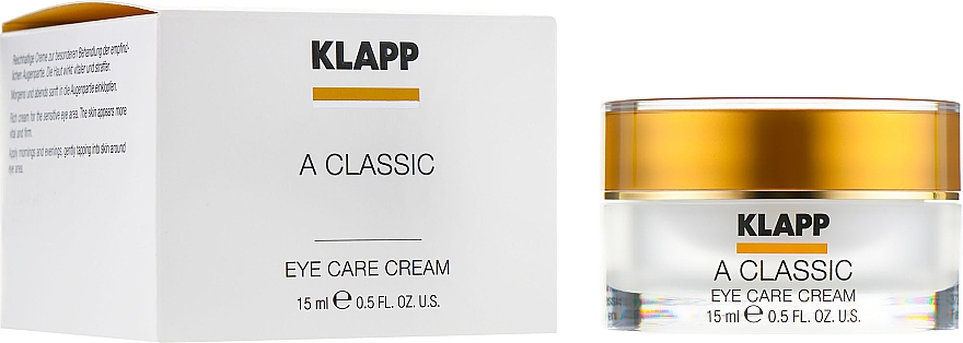 Крем для повік Klapp A Classic Eye Care Cream, 15 мл - фото 2