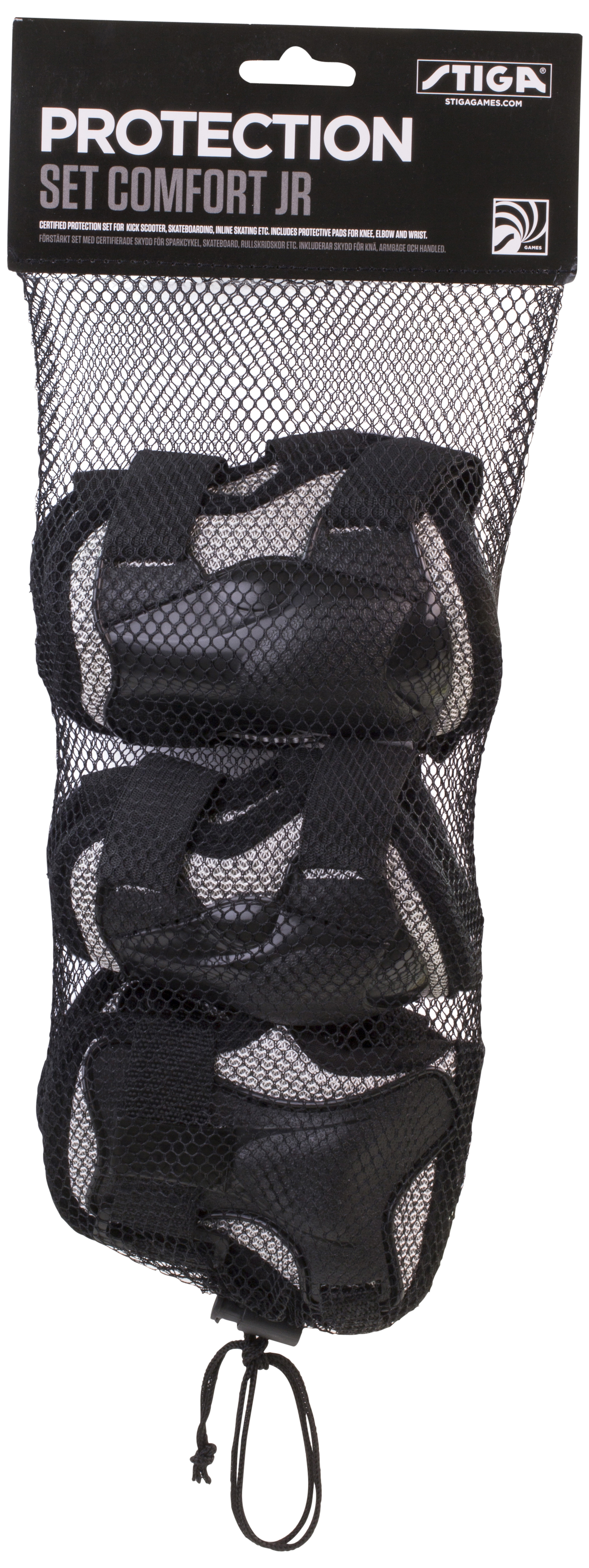 Захисний комплект Stiga Comfort JR, розмір S, чорний (82-2741-04) - фото 5