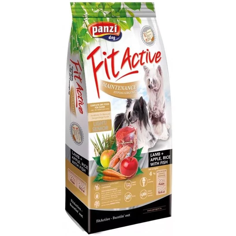 Сухий корм для малих собак FitActive B.C. Light/Senior, гіпоалергенний, з ягням, 15 кг - фото 1