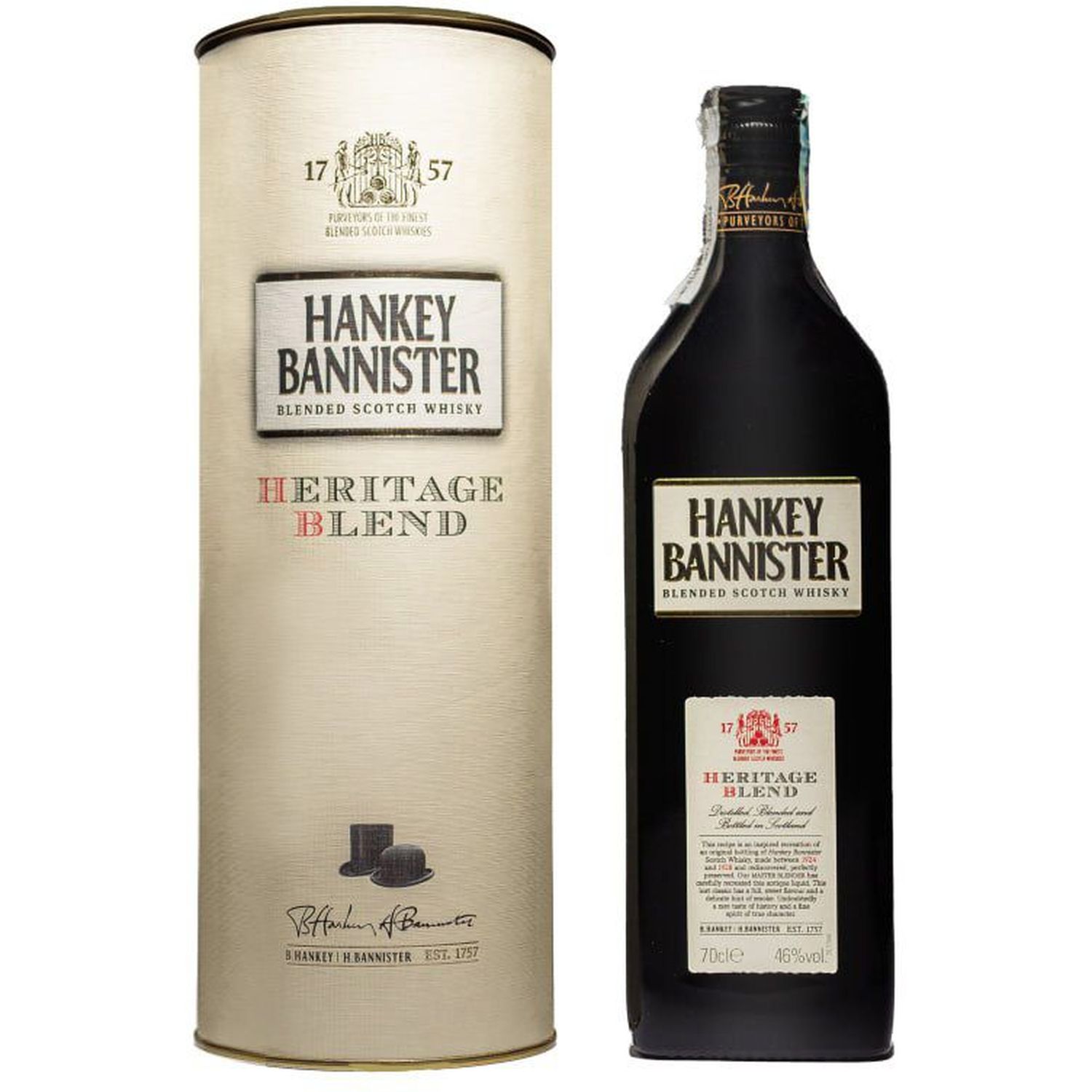 Виски Hankey Bannister Heritage Blend Blended Scotch Whisky 46
