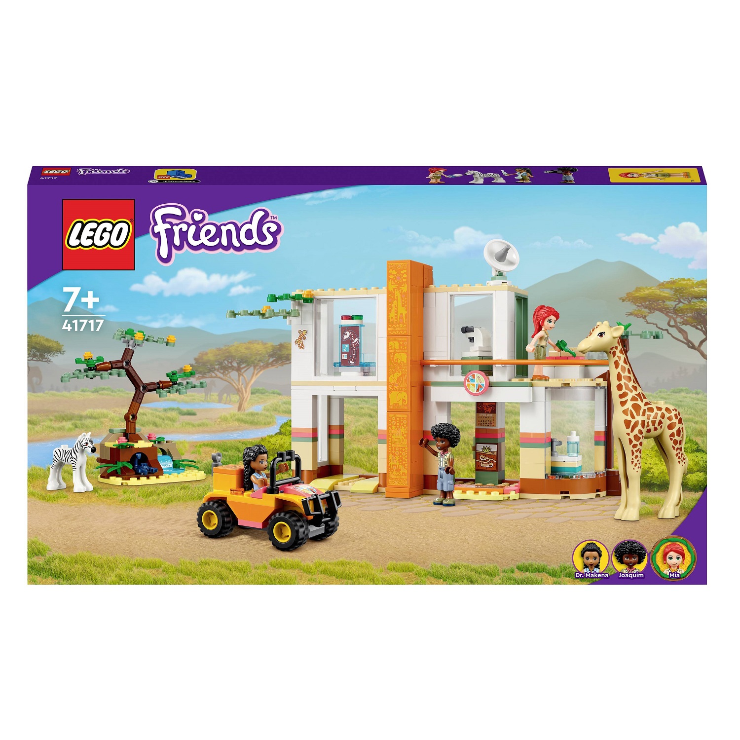 Конструктор LEGO Friends Спасение дикой природы Мии, 430 деталей (41717) - фото 1