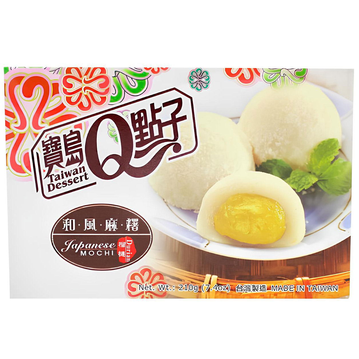 Тістечко моті Taiwan Dessert Durian 210 г - фото 1