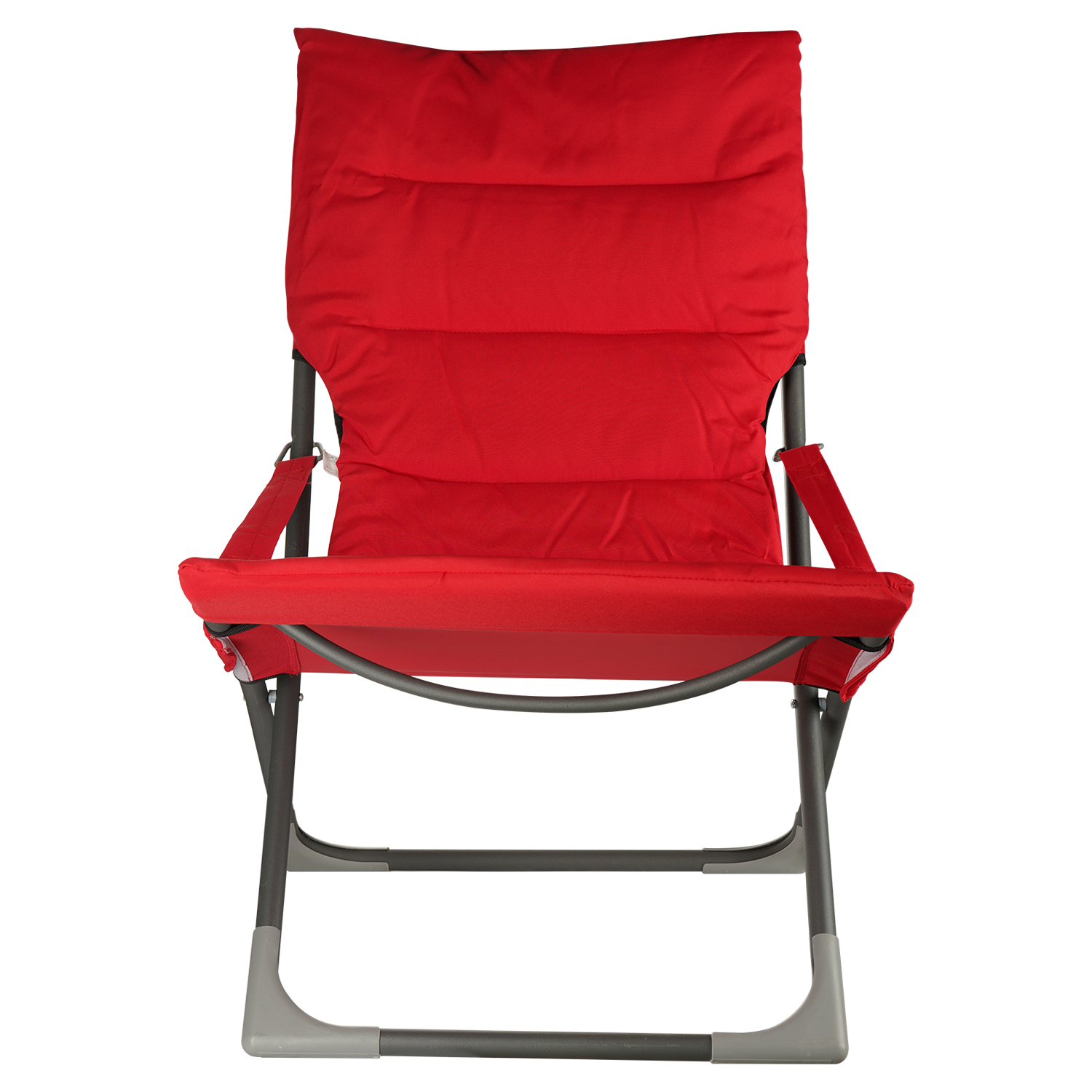 Кресло складное Market Union с подлокотниками 65х83х93 см красное - фото 2