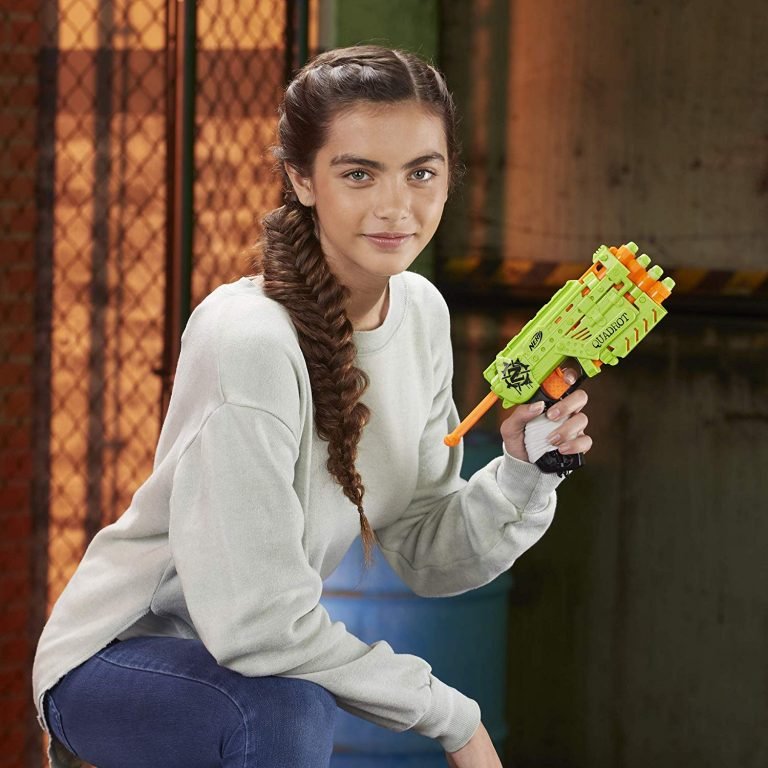 Blaster Hasbro Nerf Zombie Strike Quadrot (E2673) - фото 5