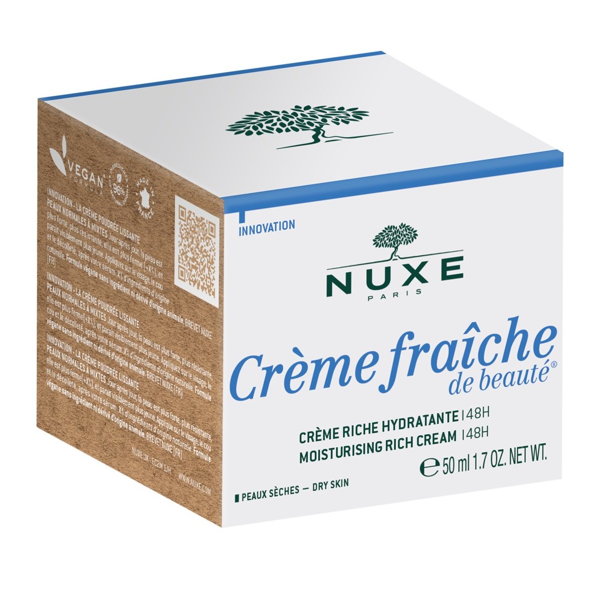 Крем Nuxe Fraîche de Beauté Moisturising Rich Cream, насичений, 50 мл - фото 1