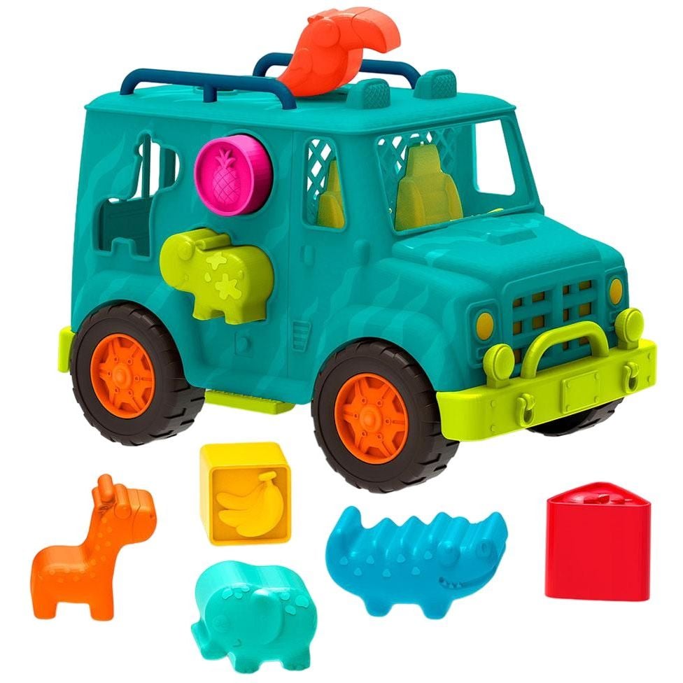 Игровой набор Battat сортер, грузовик сафари, цвет моря (BX2024Z) - фото 1