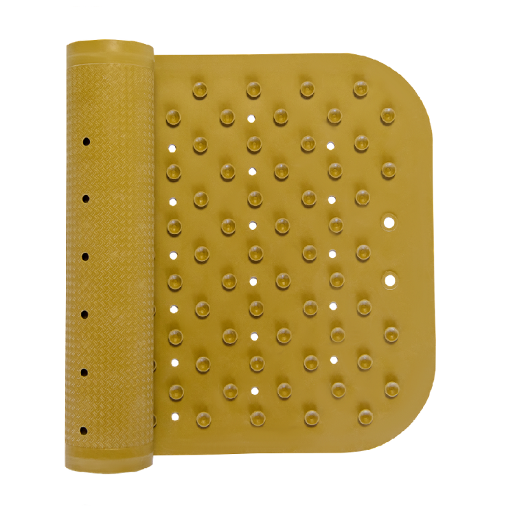Дитячий гумовий килимок у ванну KinderenOK, XXL, золотий (71114_002) - фото 1