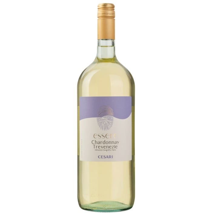 Вино Cesari Chardonnay Trevenezie Essere, біле, сухе, 12%, 1,5 л (Q2459) - фото 1
