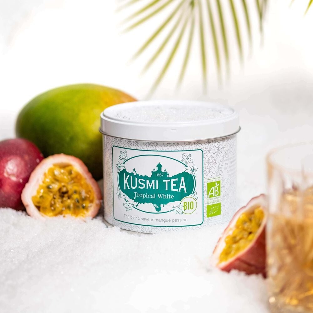 Чай білий Kusmi Tea Tropical White органічний 90 г - фото 3
