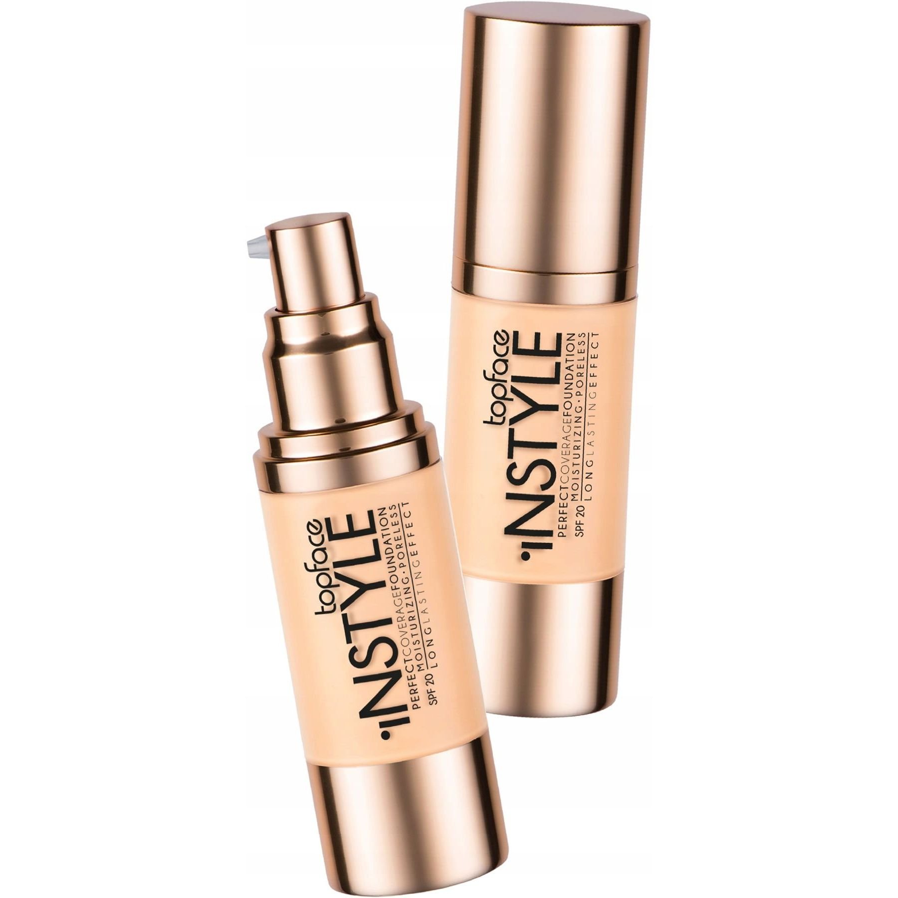 Тональна основа TopFace Instyle Perfect Coverage Foundation PT463 відтінок 005, 30 мл - фото 1