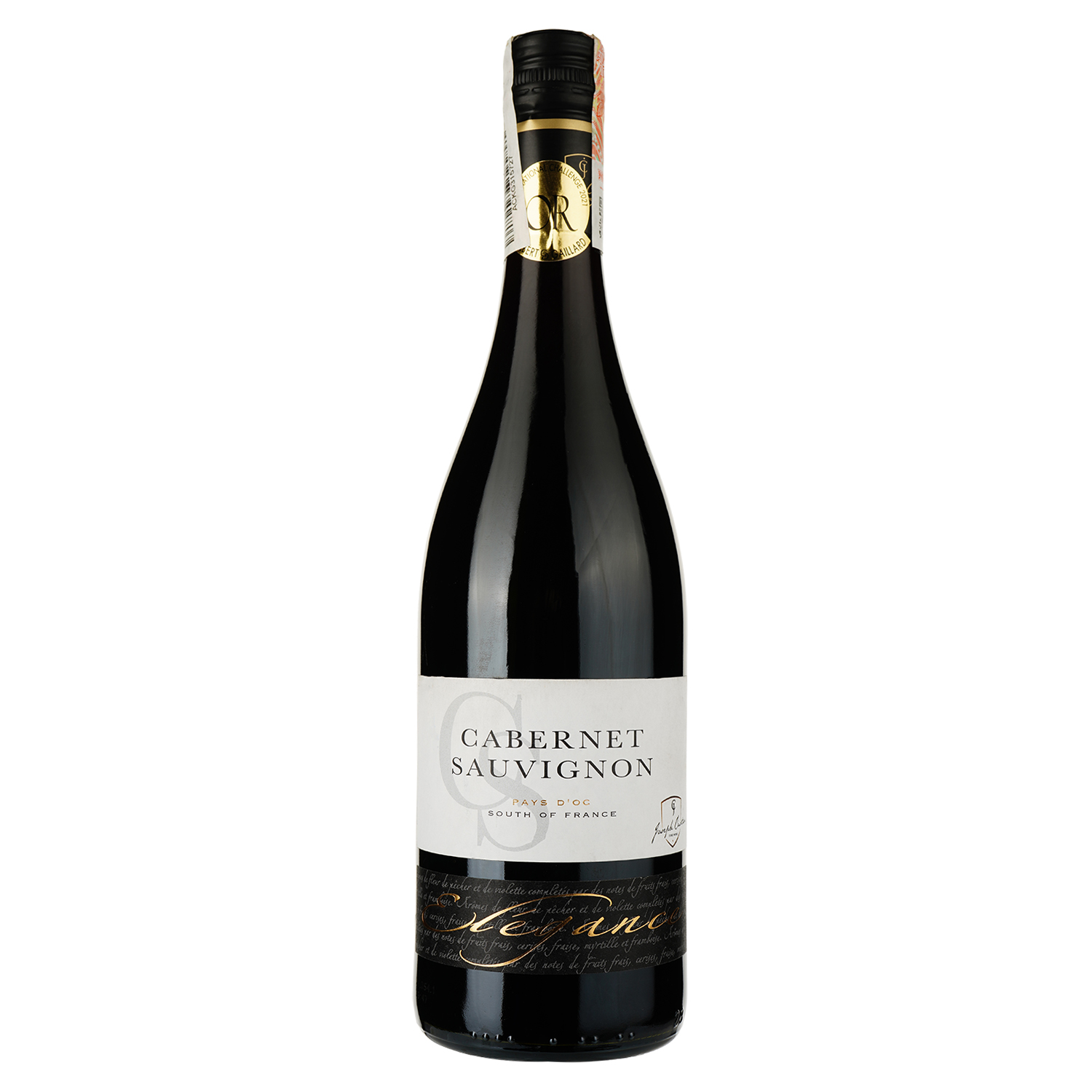 Вино Joseph Castan Elegance Cabernet Sauvignon, червоне, сухе, 12%, 0,75 л - фото 1
