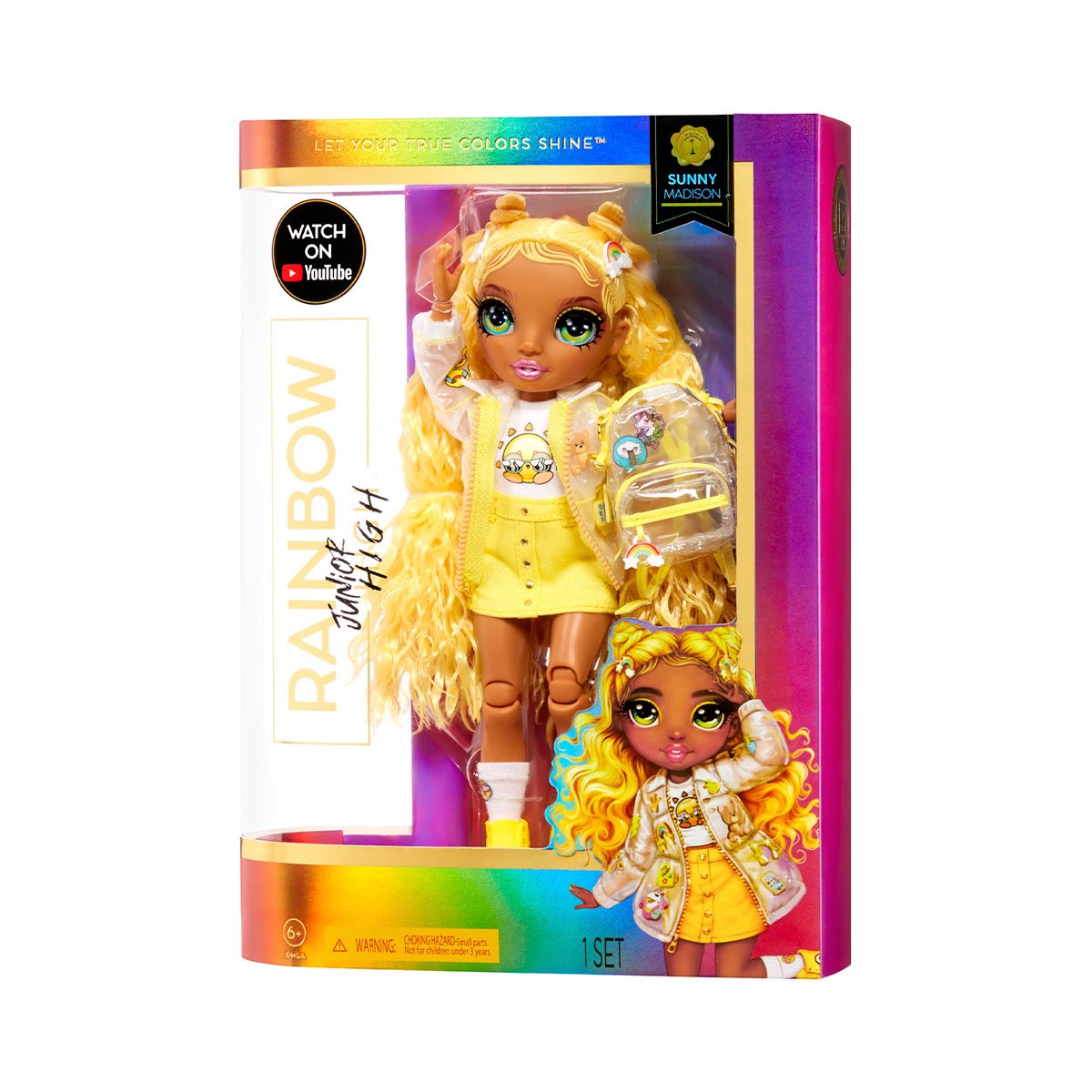 Лялька Rainbow High Junior Санні Медісон, з аксесуарами (579977) - фото 9