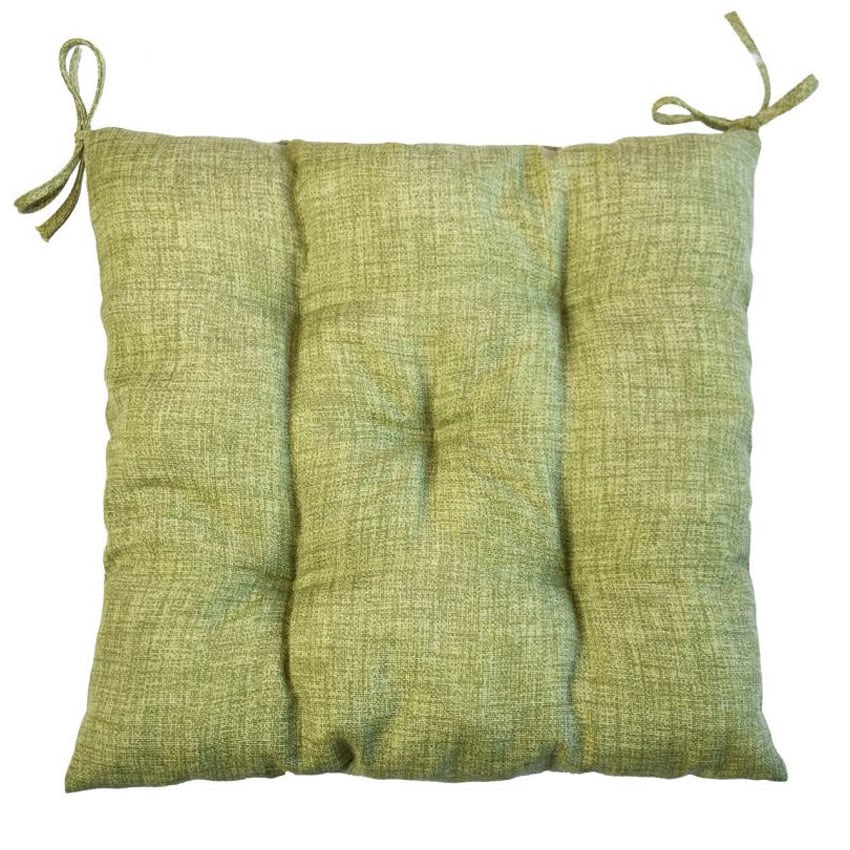 Подушка для стільця Прованс Top Hit, 40х40 см, зелена (28866) - фото 1