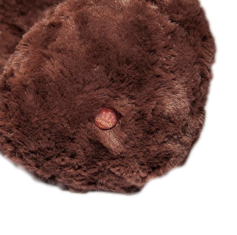 Мягкая игрушка Grand Медведь с бантом, 33 см, коричневый (3302GMB) - фото 4