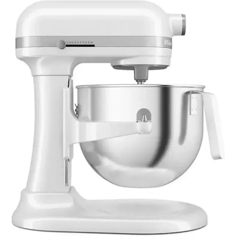 Планетарний міксер KitchenAid Heavy Duty з підйомною чашею 6.6 л білий (5KSM70JPXEWH) - фото 1