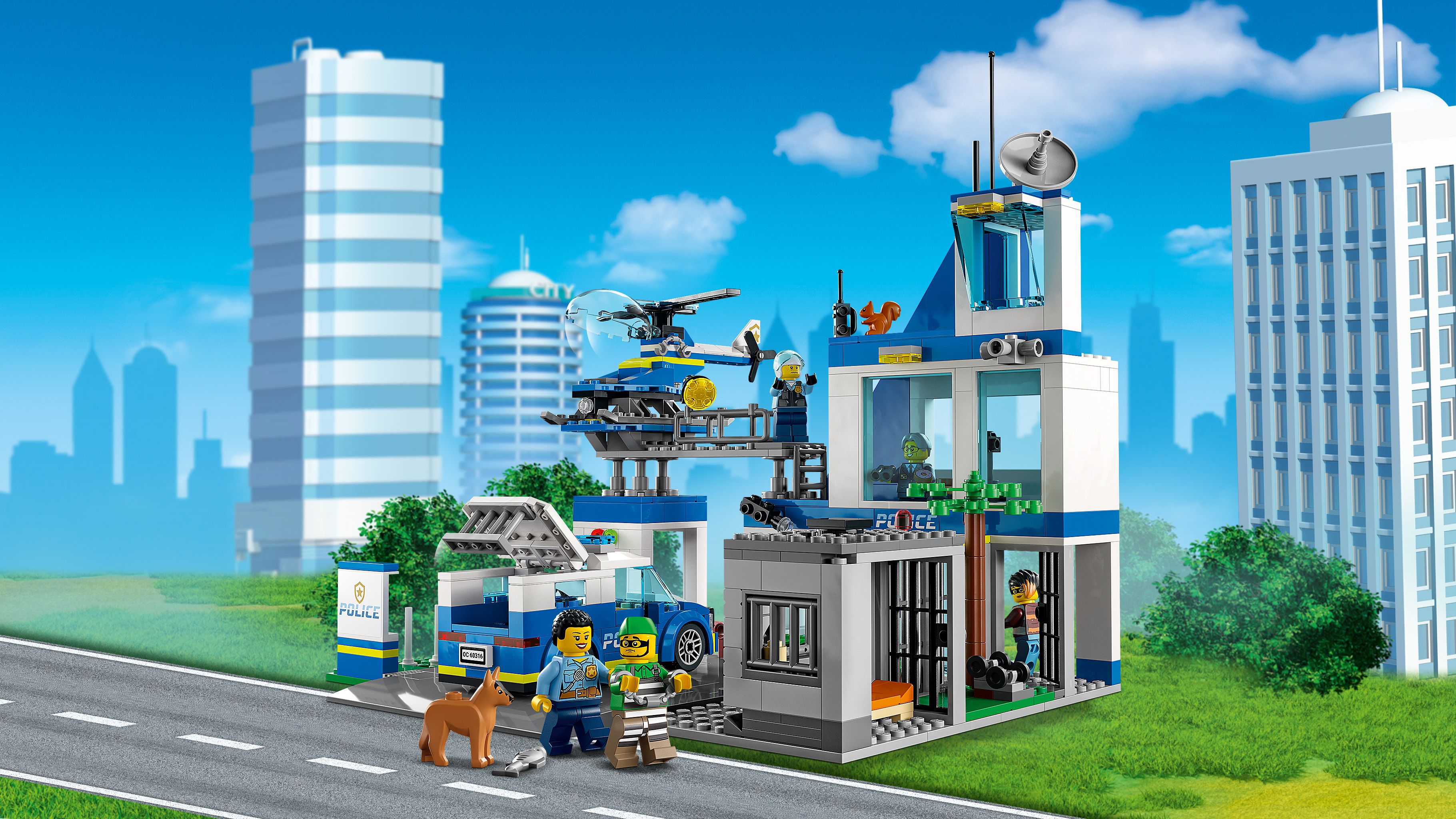 Конструктор LEGO City Поліцейська ділянка, 668 деталей (60316) - фото 6