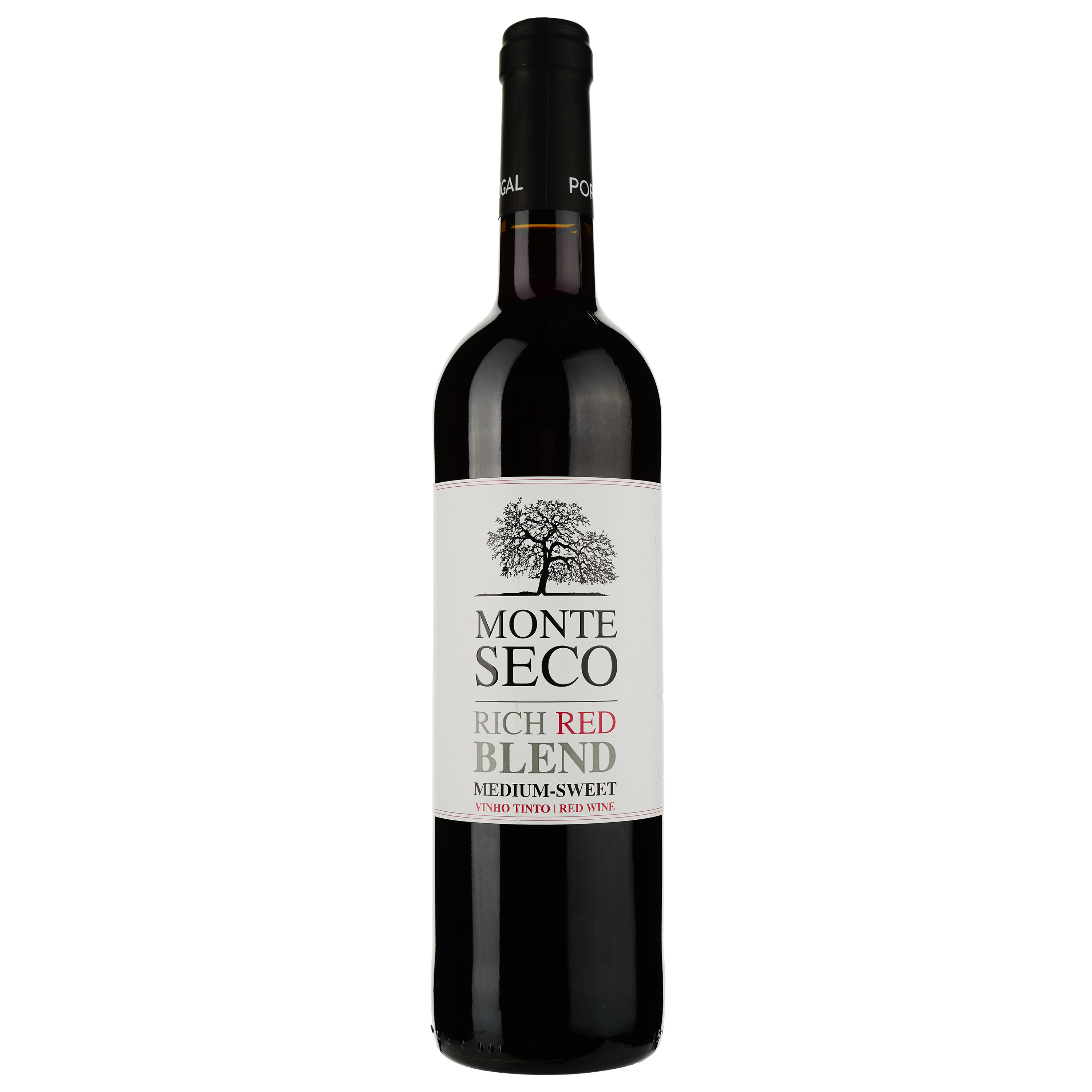 Вино Monte Seco Tinto, красное, полусладкое, 0.75 л - фото 1