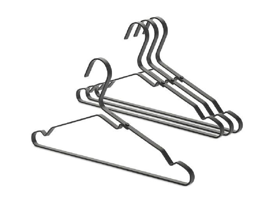 Photos - Clothes Hanger Brabantia Набір плічок для одягу  Accessories, 4 шт., чорний  (118647)