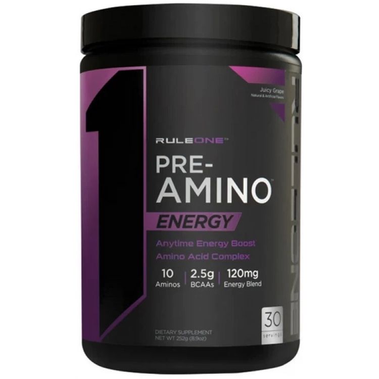 Комплекс аминокислот Rule 1 Pre Amino Energy Фруктовый пунш 252 г - фото 1