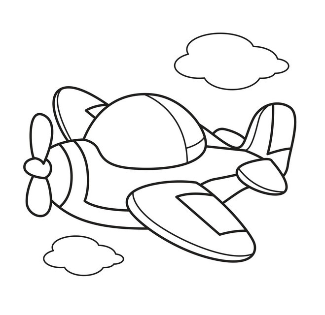 Раскраска для малышей Книжковий хмарочос Самолет (403440) - фото 2