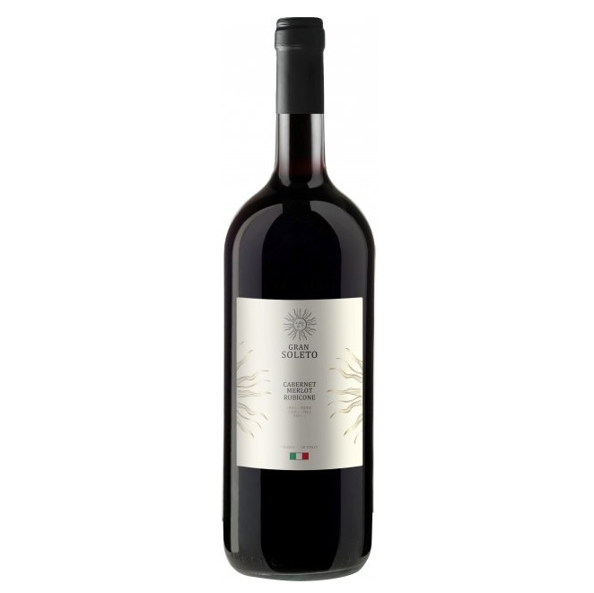 Вино Gran Soleto Motepulciano d'Abruzzo, красное, сухое, 1,5 л (886449) - фото 1