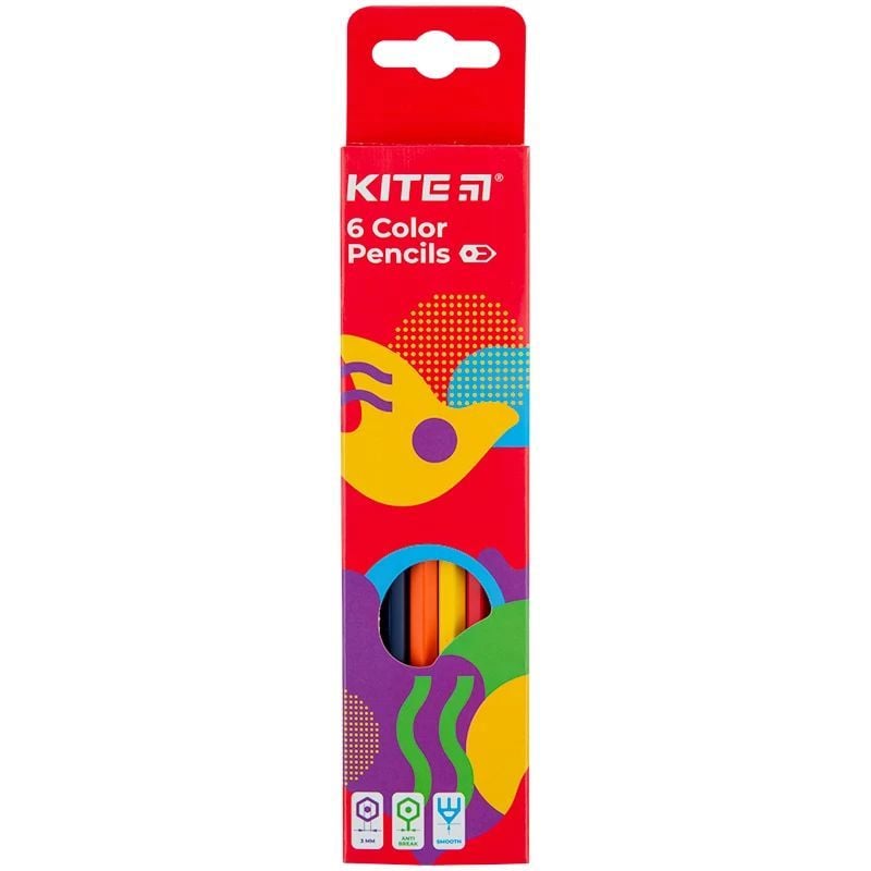Карандаши цветные Kite Fantasy 6 шт. (K22-050-2) - фото 3
