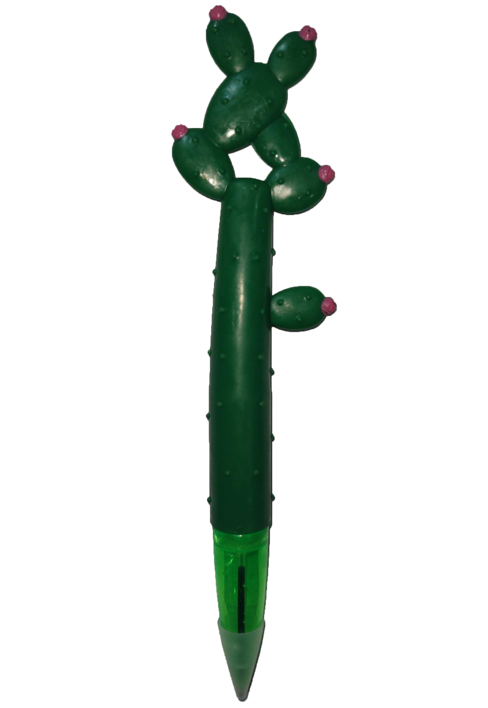 Ручка шариковая Offtop Кактус Церус, зеленый (838779) - фото 1