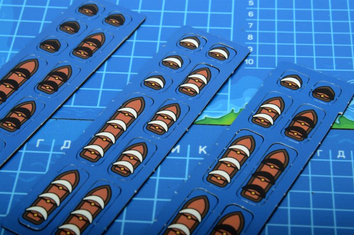 Настольная магнитная игра Умняшка, Морской бой (1401) - фото 3