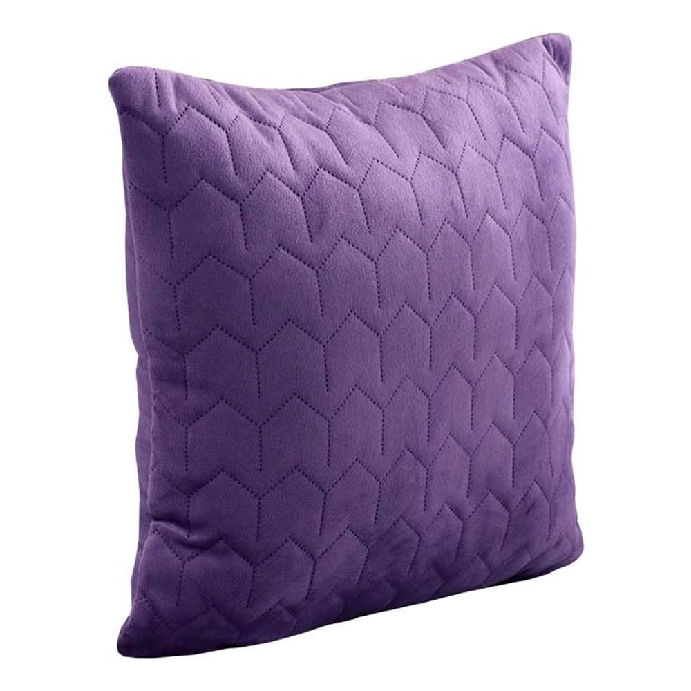 Подушка Руно Velour Violet декоративная, 40х40 см, фиолетовый (311.55_Violet) - фото 1