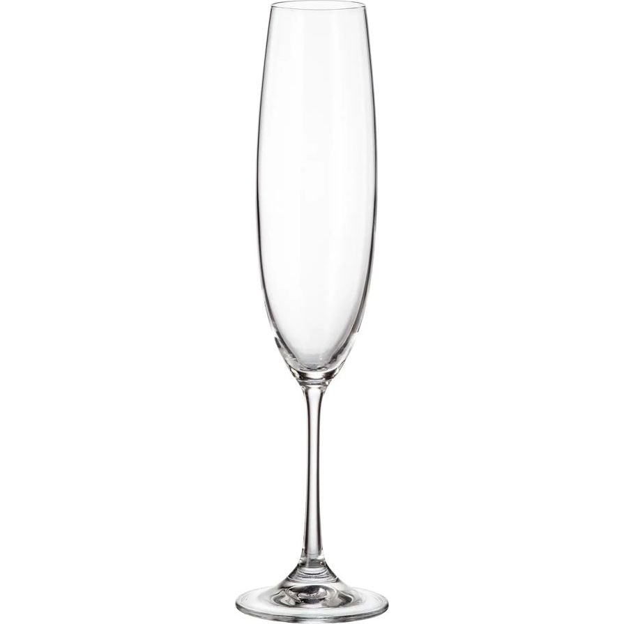 Набор бокалов для игристого вина Crystalite Bohemia Milvus, 250 мл, 6 шт. (1SD22/00000/250) - фото 1