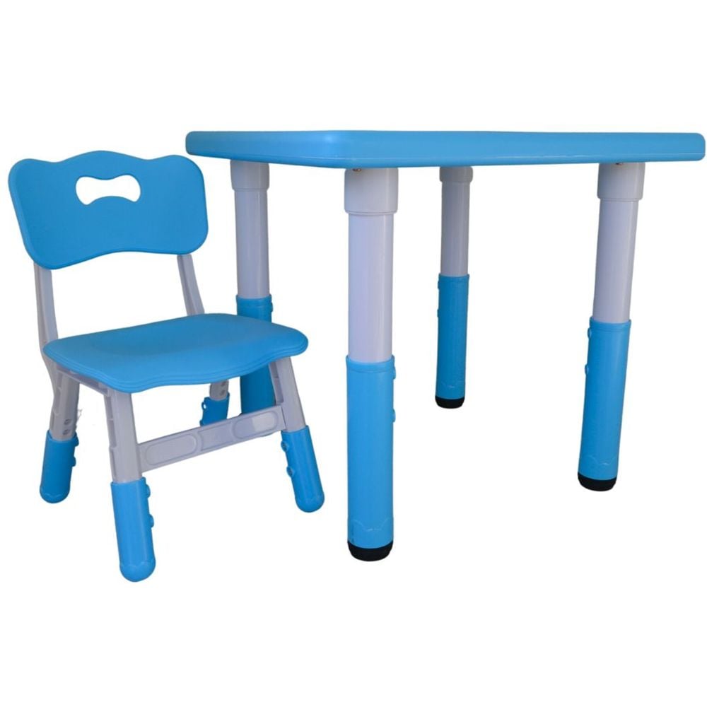 Стілець Lindo до квадратного столу синій (1369 син) - фото 2