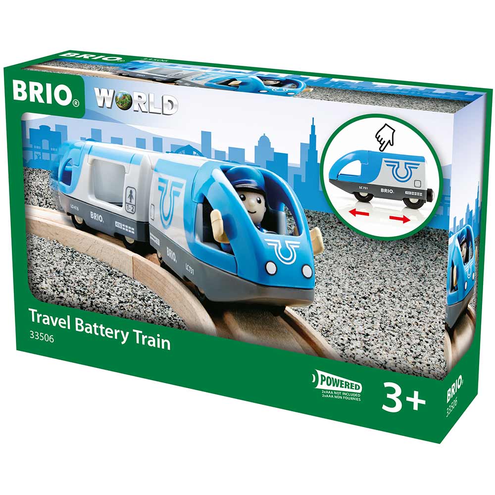 Пассажирский поезд Brio на батарейках (33506) - фото 1