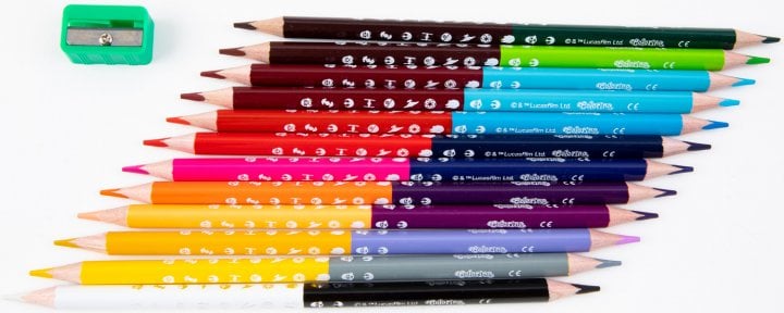 Олівці кольорові Colorino Duo Colors Star Wars, двосторонні, з точилкою, 12 шт., 24 кольори (89465PTR) - фото 2