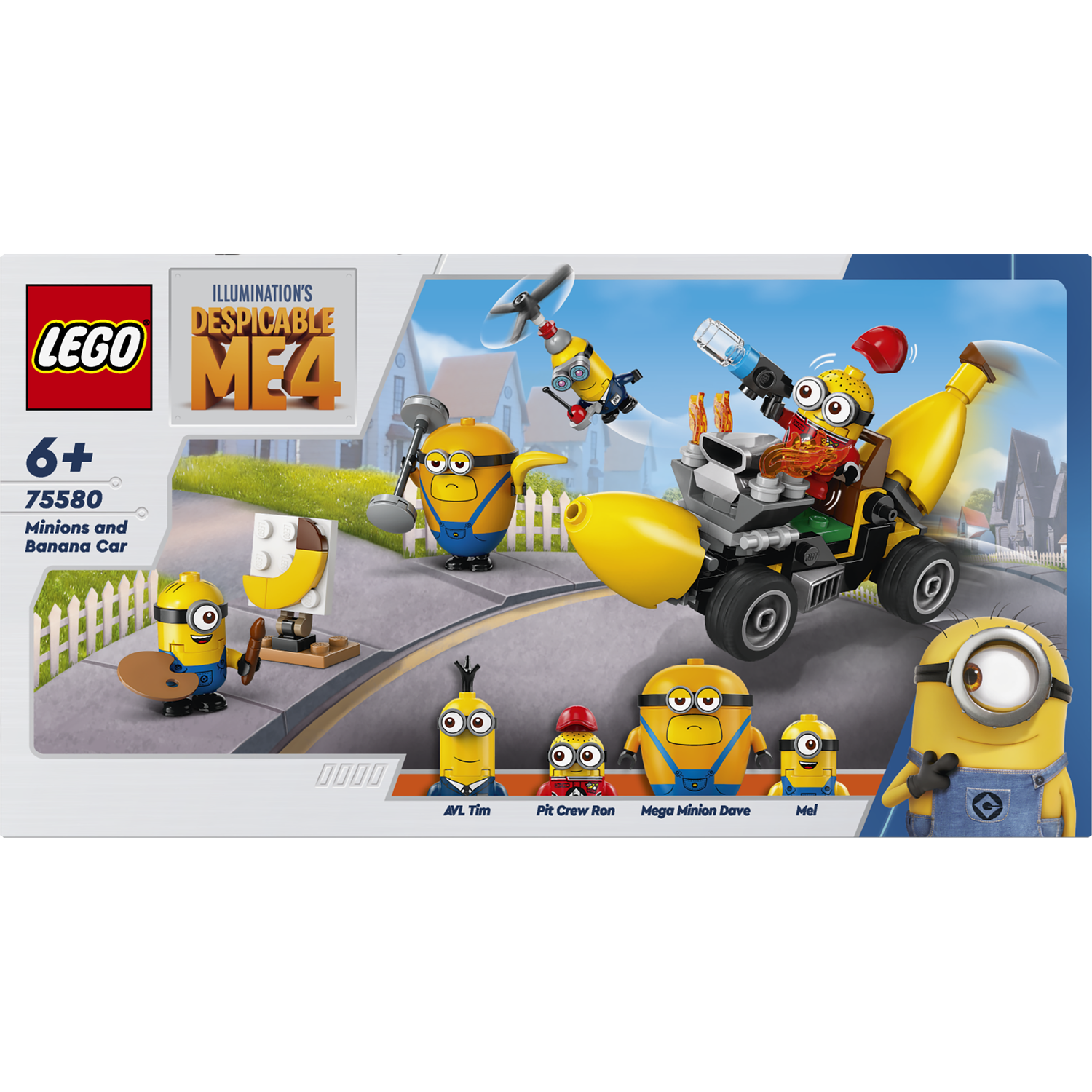 Конструктор LEGO Despicable Me Мужчины и банановый автомобиль 136 деталей (75580) - фото 1