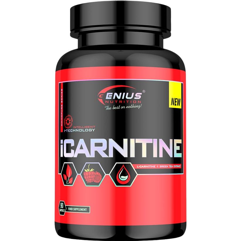 Карнітин Genius Nutrition iCarnitine 90 капсул - фото 1