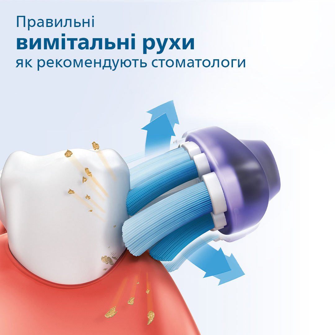 Електрична зубна щітка Philips Sonicare Protective Clean блакитна (HX6803/04) - фото 4