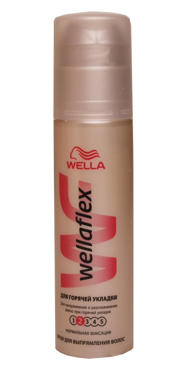 Крем Wellaflex для гарячої укладки волосся, нормальна фіксація, 100 мл - фото 1