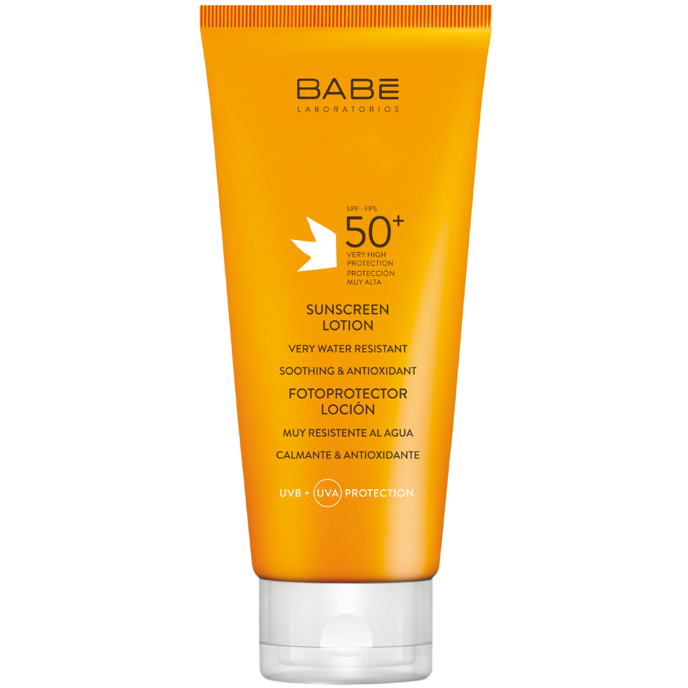 Сонцезахисний лосьйон для тіла Babe Laboratorios Sun Protection SPF 50+, 200 мл - фото 1