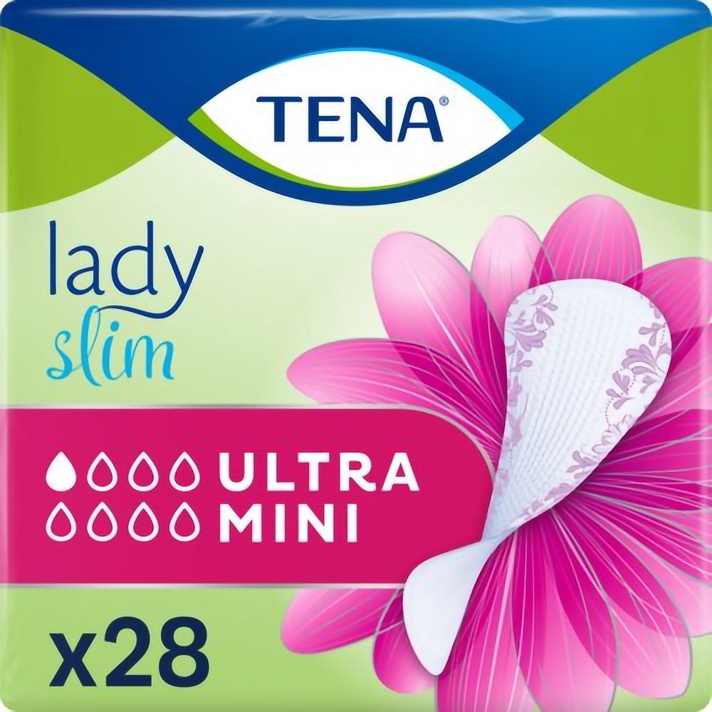Урологічні прокладки Tena Lady Slim Ultra Mini 28 шт. - фото 1