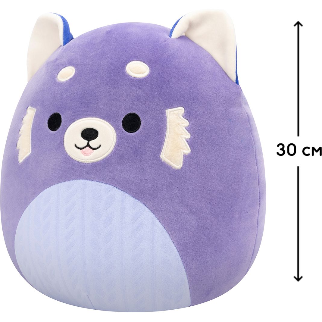 Мягкая игрушка Squishmallows Красная панда Алдис 30 см (SQCR06690) - фото 6