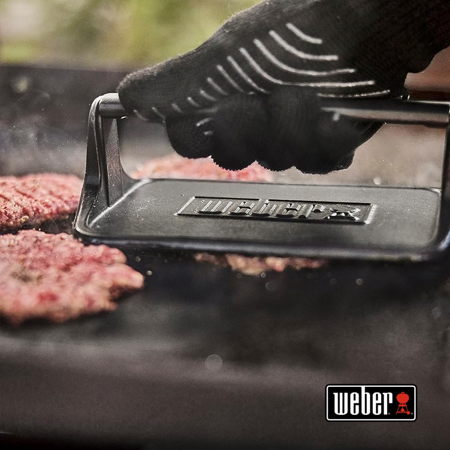 Пресс Weber для приготовления бургера и бекона на планче (6785) - фото 5