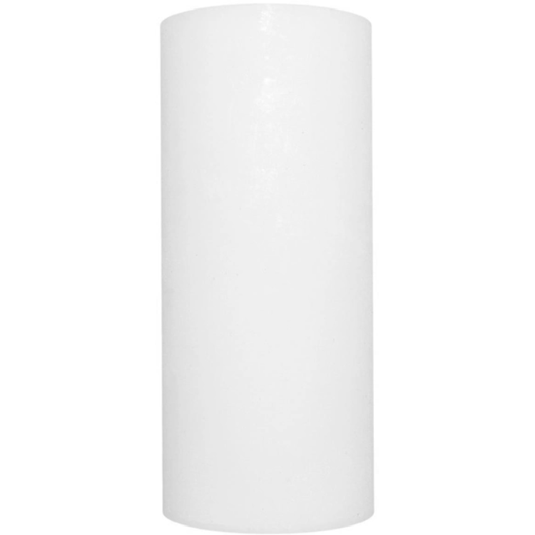 Свічка Pragnis Рустик, 8,5х20 см, біла (C8520-00) - фото 1