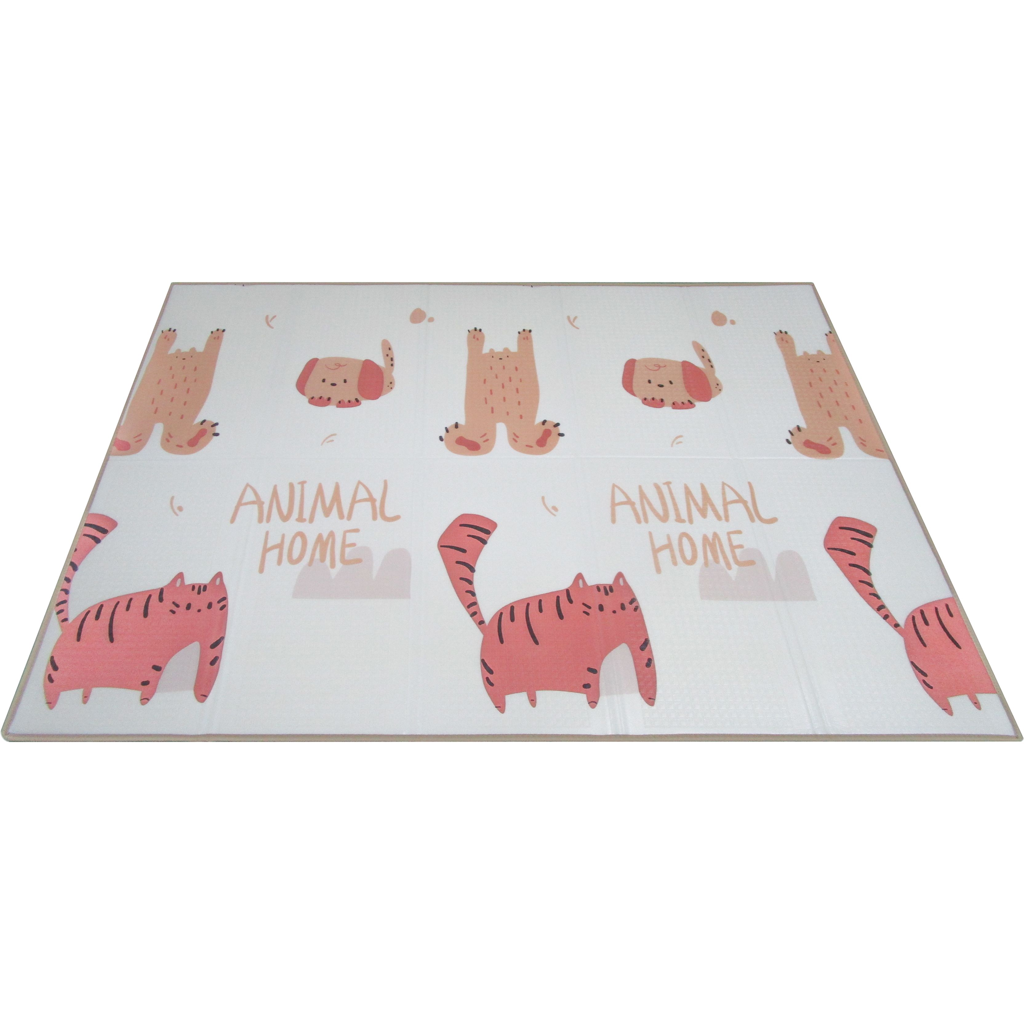 Дитячий килимок Poppet Баранчик Шейп та Дім звіряток двосторонній складний 200х150x1 см (PP023-150H) - фото 7