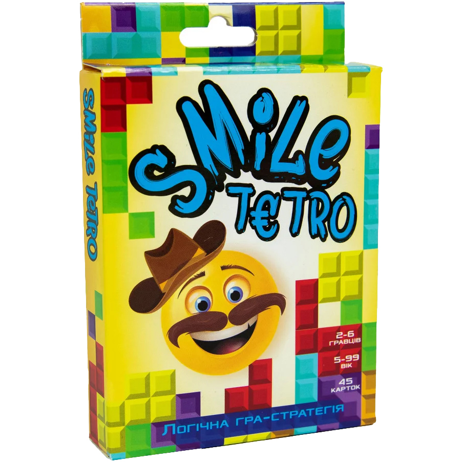 Настольная игра Strateg Smile Tetro, укр. язык (30280) - фото 1