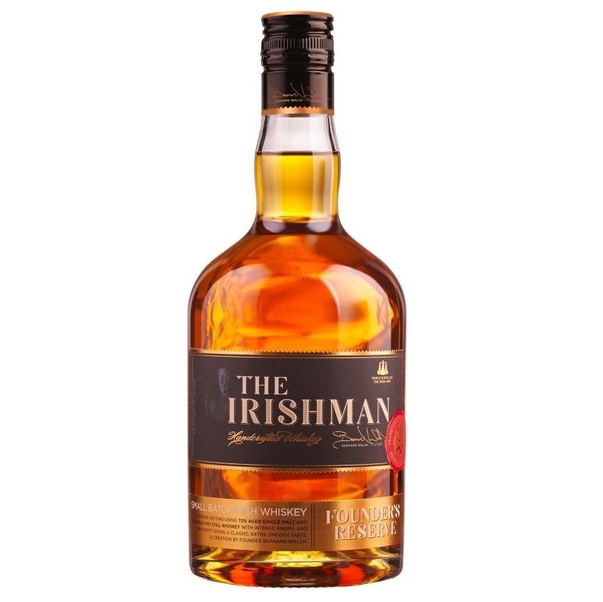 Виски The Irishman Founders Reserve Irish Whisky, 40%, 1 л (831018) - фото 1
