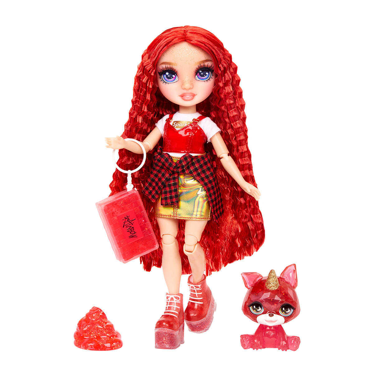 Лялька Rainbow High Classic Ruby Anderson з аксесуарами та слаймом 28 см (120179) - фото 3